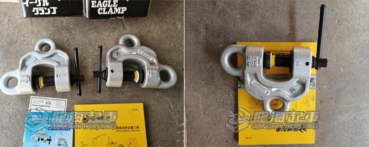 SBB型螺旋鋼板鉗實物圖