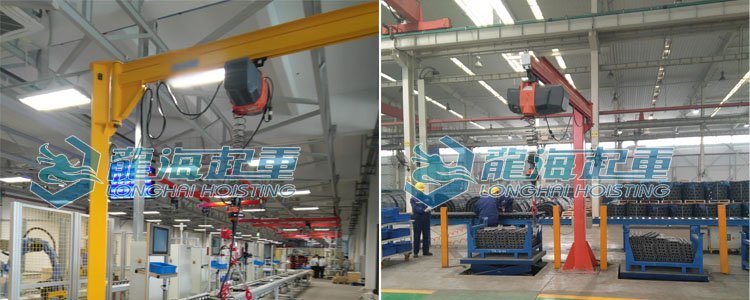 立柱式懸臂吊,懸臂吊應用圖