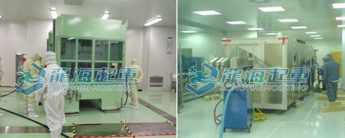 20噸氣墊搬運車使用案例之變電站設(shè)備安裝